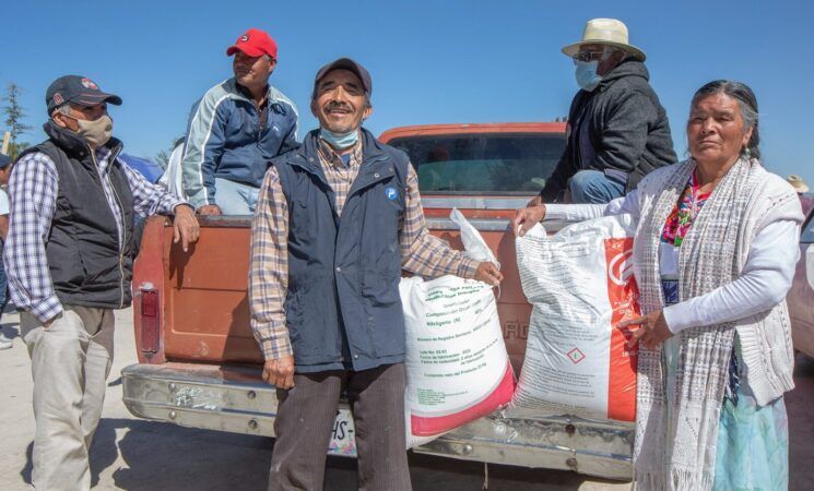 Fertilizantes para el Bienestar alcanza 89% de su meta anual: 1.9 millones de productores